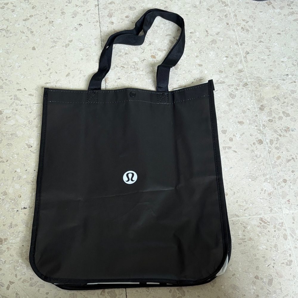 lululemon athletica Black Shopper Bag